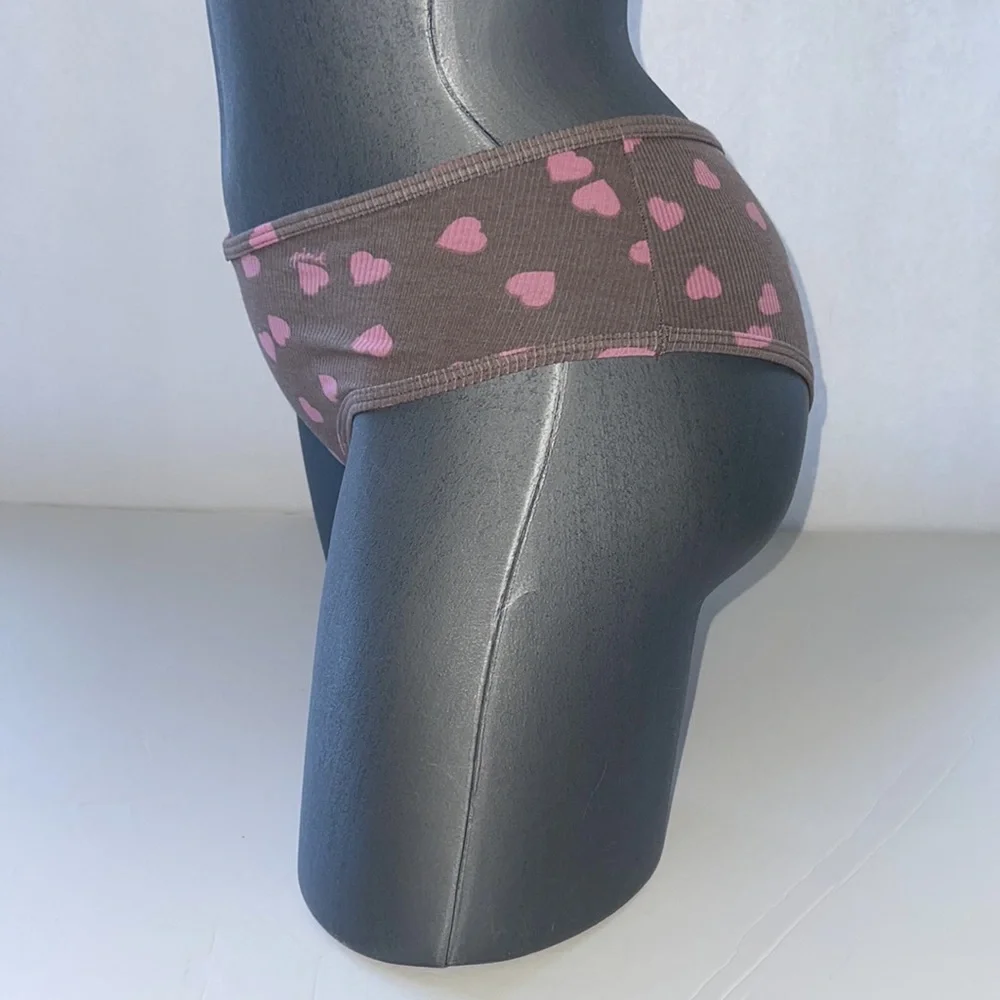 VICTORIAS SECRET PINK COTTON CHEEKSTER UNDERWEAR PANTY. NWT